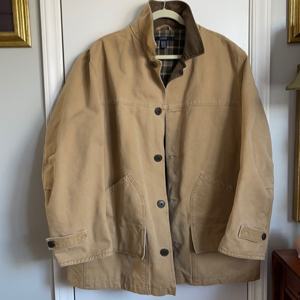 J Crew mens lumberjack coat barn jacket XL